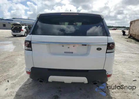 2016 Land Rover Range Rover Sport Hse из США, поврежденный, VIN SALWR2PF5GA595012